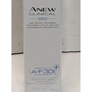 Avon Anew Clinical Pro+ Line Eraser Treatment A-F 33 Complex 1.0 Oz New Sealed